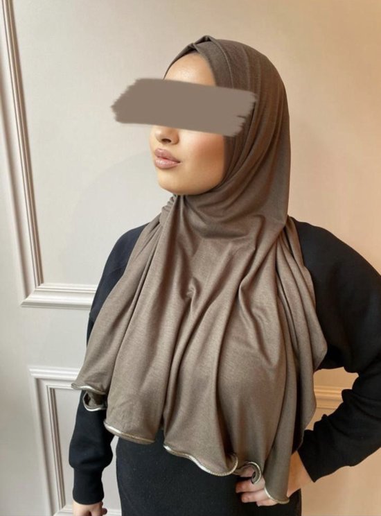 Hijab Sjaal Hoofddoek Turban Jersey Scarf Sjawl Dames