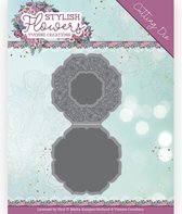 Dies - Yvonne Creations - Stylish Flowers - Octagon Flower Card