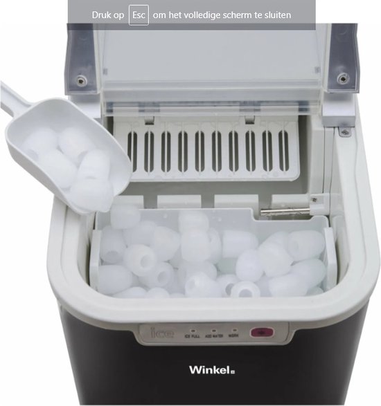 Winkel IJsblokjesmachine — afbeelding 4