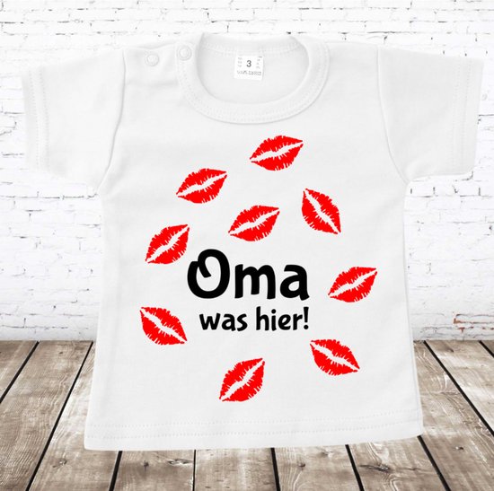 Shirt oma was hier -s&C-80-t-shirts jongens