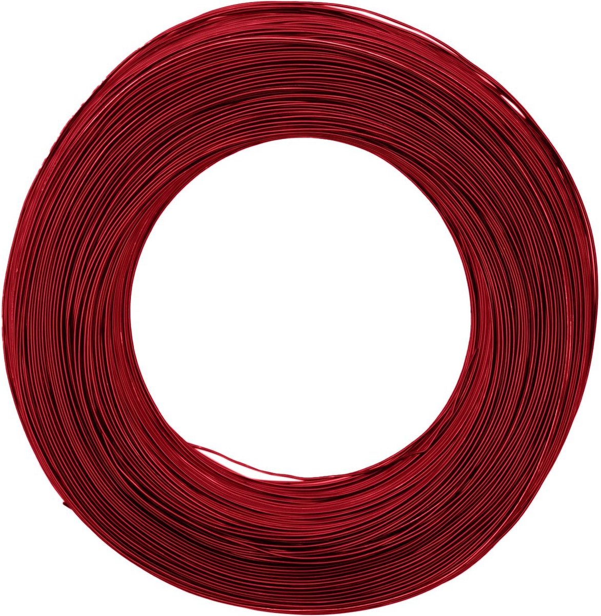 Vaessen Creative Aluminium Draad - 0,8mm - ±365m - 500g - Rood