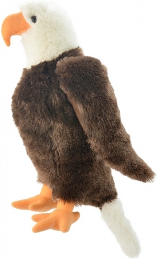 Pluche Amerikaanse zeearend/adelaar knuffel 35 cm - roofvogels knuffels |  bol.com
