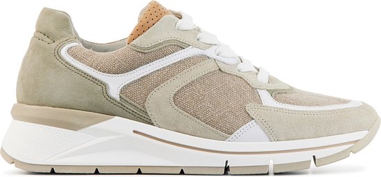 Gabor Sneakers Dames - Lage sneakers - 38 - Canvas - 86.585 canvas - Ecru |  bol.com