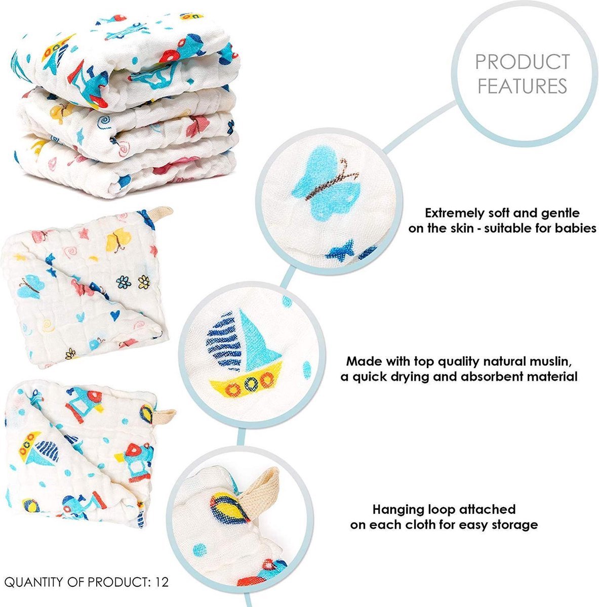 8 stuks kaasdoek passeerdoek, veelzijdige keuken cheesecloth, voedselfiltratie voor filterdoek, zeepdoek, notenmelkzak, zeepdoek, opslag van droge levensmiddelen