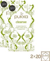 Pukka Thee - Cleanse - Voordeelverpakking - 2 x 20 zakjes