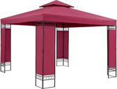 Cas Tuinpaviljoen Lorca Rood 3x3m