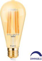 Braytron Advance 6W Dimbare LED Lamp Filament E27 ST64 2200K Warm Wit