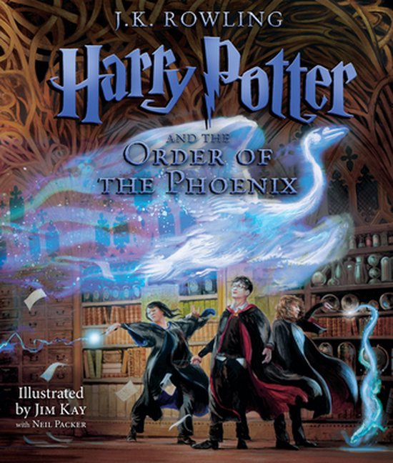 Harry Potter- Harry Potter and the Order of the Phoenix: The Illustrated Edition (Harry Potter, Book 5)