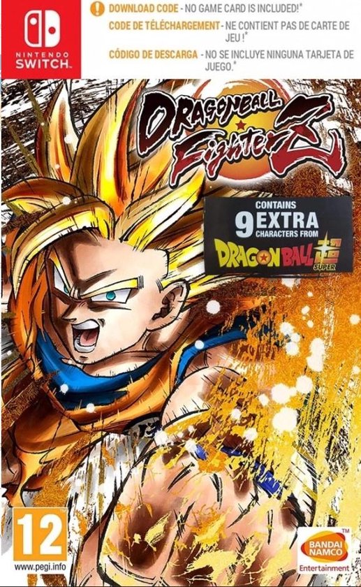 Dragon Ball FighterZ (+9 extra characters) (Code in a Box)/nintendo switch  | Jeux | bol
