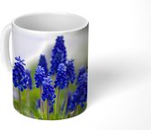 Mok - druifhyacinten - 350 ML - Beker - Uitdeelcadeautjes