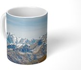 Mok - Uitzicht op de Mont Blanc vanaf de Champillon - 350 ML - Beker - Uitdeelcadeautjes