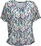 Pink Lady blouse roze print KM - maat XXL