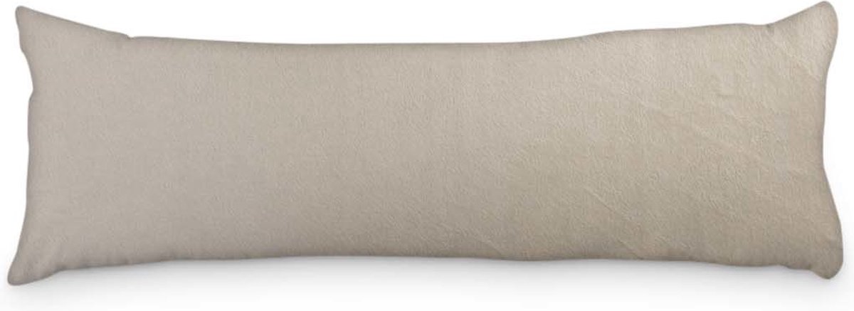 Beau Maison Velvet Body Pillow Kussensloop Zilver 45 x 145 cm