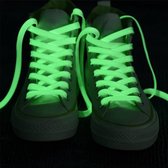 Schoenveters - Glow in the dark schoenveters - 60cm - Wit - Glow in the dark - Schoenveter - Shoelace