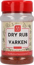 Van Beekum Specerijen - Dry Rub Varken - Strooibus 200 gram