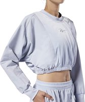 Reebok Classics Velour Sweatshirt Vrouwen wit S.