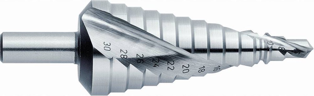 Exact 07003 HSS Getrapte boor 6 - 30 mm 3 vlakken schacht 1 stuk(s)