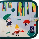 Jaq Jaq Bird: DOODLE IT & GO GNOMEN 20x20cm, boekje met 8 pagina's, uitwisbaar
