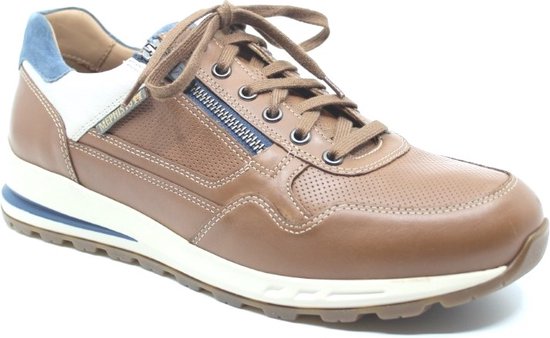 Foto: Heren veterschoenen mephisto bradley randy hazelnut cognac maat 10