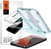 Geschikt voor Spigen Glass Samsung Galaxy S22 Met Montage Frame EZ FIT - 2 Stuks