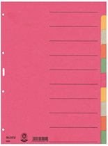 Leitz - 4359 Register A4 Karton - Meerdere kleuren - 10 tabbladen