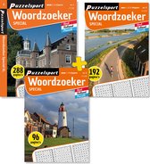 Puzzelsport - Puzzelboekenpakket - 3 puzzelboeken - Woordzoeker Special 3*/2-3*/3* - 288p + 192p + 96p