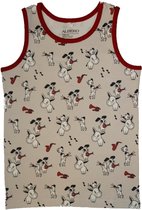 Tanktop Singlet meisjes - Muzikanten -Organisch Biokatoen - 3/5 jaar - 104/110