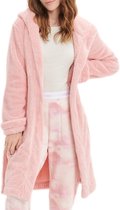 Ugg - Badjas - Aarti Pink - Comfortabele badjas super zachte kwaliteit - Fluffy - Roze