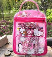 Hello Kitty etui-potlood-liniaal - Gum - Puntenslijper- briefpapier speelgoed-kinderen 25x20cm