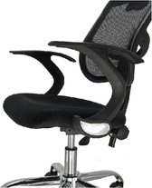 LiveProducts Bureaustoel - Ergonomische Gaming Computer Stoel - Lendensteun - Thuis - Kantoor - Conferentie Stoelen - zwartp