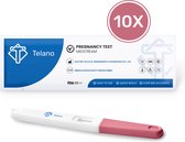 Telano Zwangerschapstest 10 stuks Midstream Extra Vroeg - Extra Gevoelig