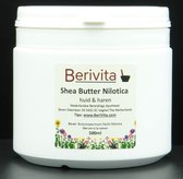 Nilotica Shea Butter 500ml Pot - Huid en Haar - Ongeraffineerde en Onbewerkte Sheabutter Nilotica