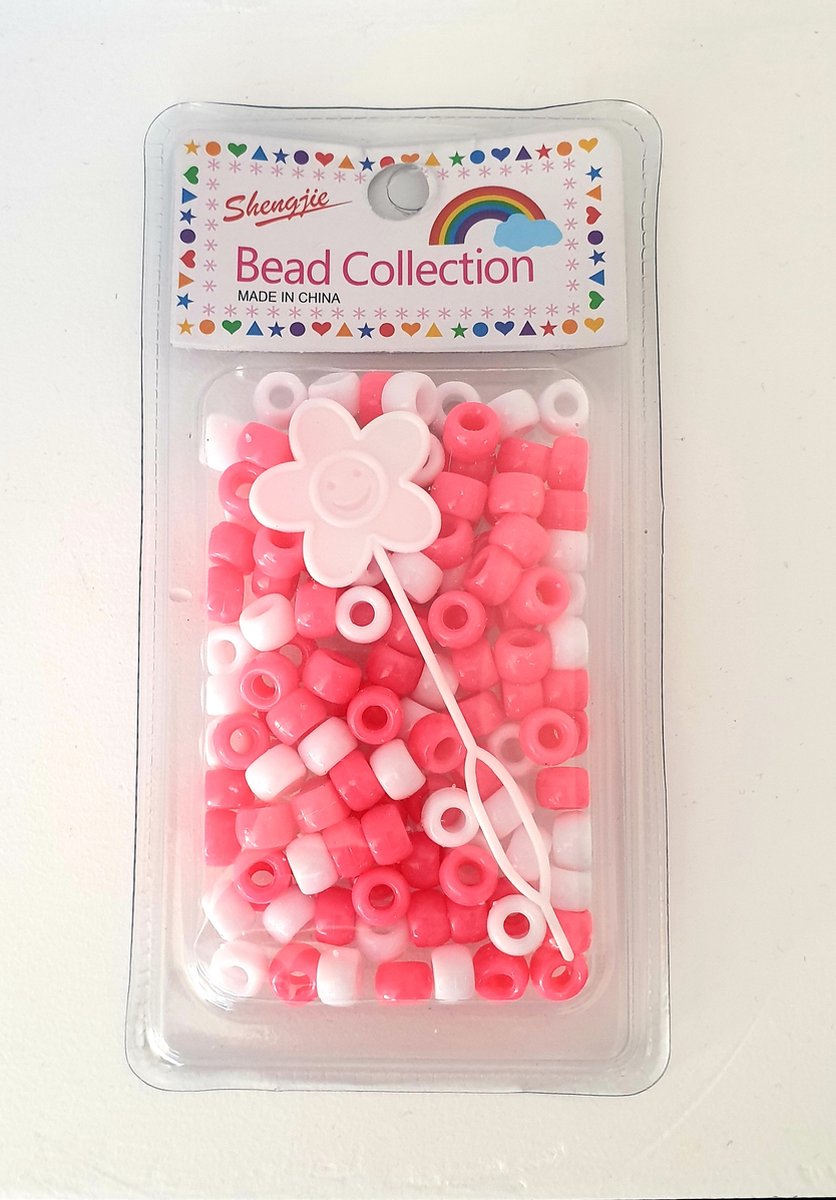 Bead Collection Haarkralen-vlechtkralen-dreadkralen met schuif pen