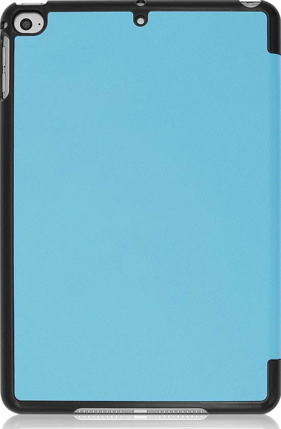 iPad Mini 6 2022 Case Cover Book Case avec protecteur d'écran - Blauw clair