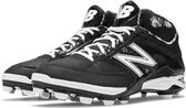 New Balance - MLB - Honkbalschoenen - P4040MK2 - Halfhoog - Kunststof Spikes - Voor Honkbal - Voor Softbal - Black/White - US 9,5 - Breedte 2E
