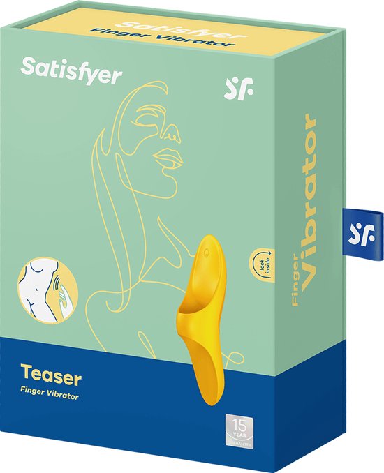 Doigt Vibromasseur Teaser Satisfyer Blauw