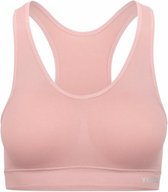 Microfiber sportbeha - Racerback - Uitneembare cups - Roze - Maat M
