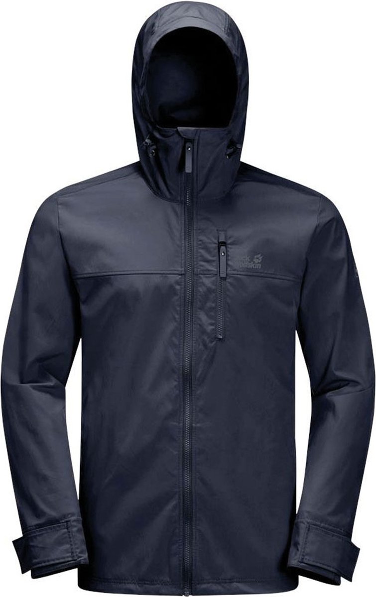 Jack Wolfskin Desert Jas Mannen Blauw
