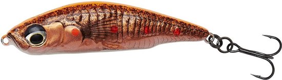 Savage Gear 3D Sticklebait Pencil - Slow Sinking - Flu Orange Copper - 7.5cm - 13g - Plug - Oranje van Savage Gear — afbeelding 2