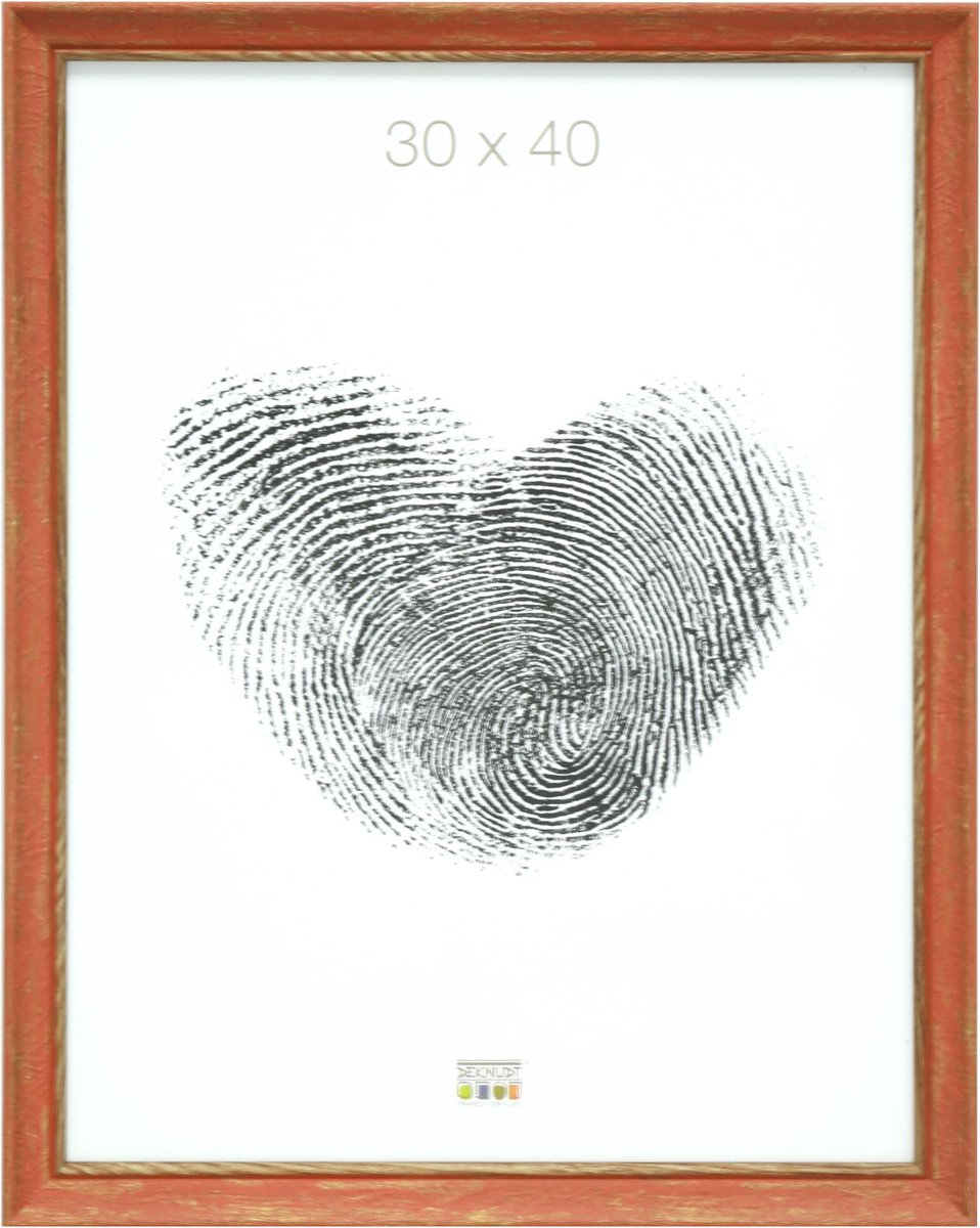 Deknudt Frames fotolijst S46TG4 - roze verweerd hout - foto: 30x40 cm