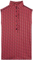 Zadig & Voltaire Jurk meisje fel rood maat 140