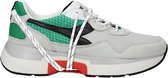 sneakers N9000 TXS H heren mesh/leer wit/groen maat 40