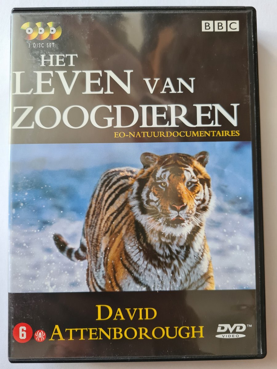 DVD : Het Leven van Zoogdieren "David Attenborough" (BBC) 3-DISC