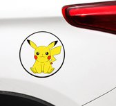 Zittende Pikachu autosticker | Pokémon