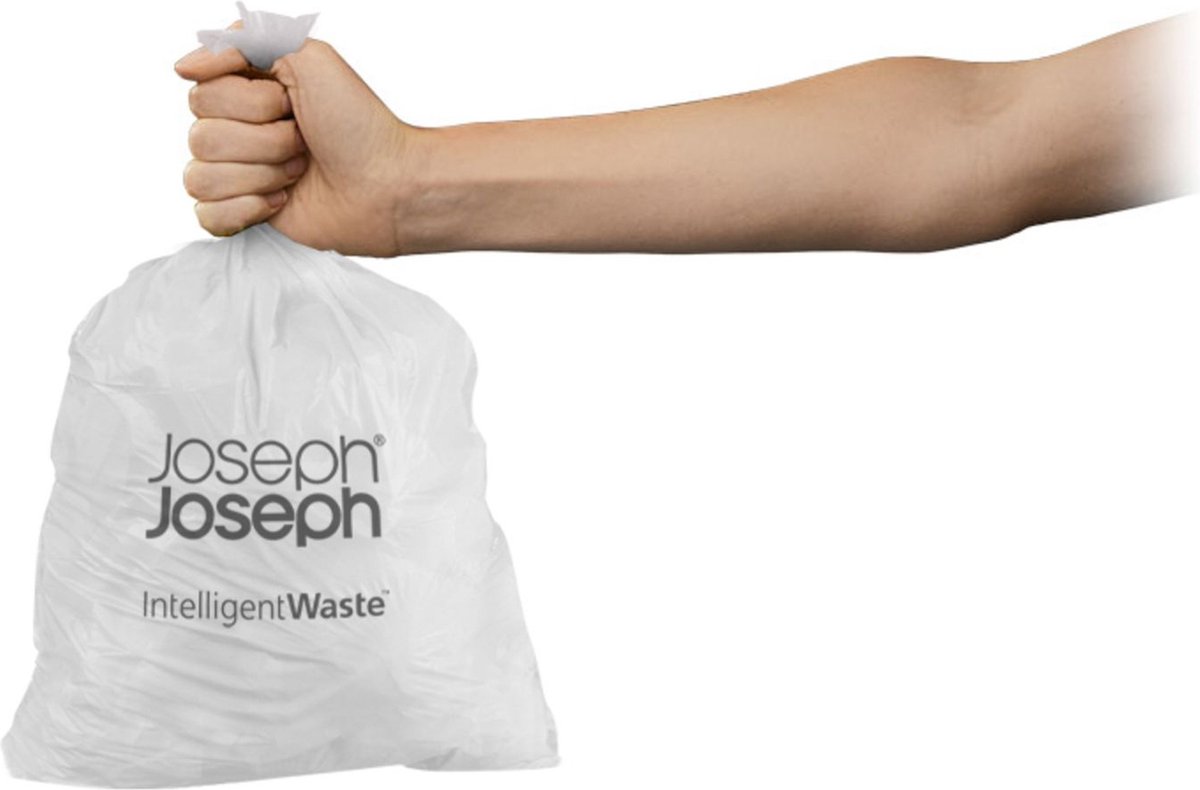 Joseph Joseph Sacs de déchets de compost IW2 - 4 L - Paquet de 50 pièces -  Blanc