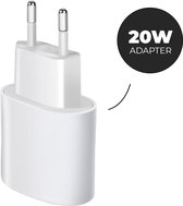 USB C Adapter iPhone 15 - Oplader iPhone - Apple - iPhone USB C Oplader Voor iPhone & iPad - Gecertificeerde Snellader