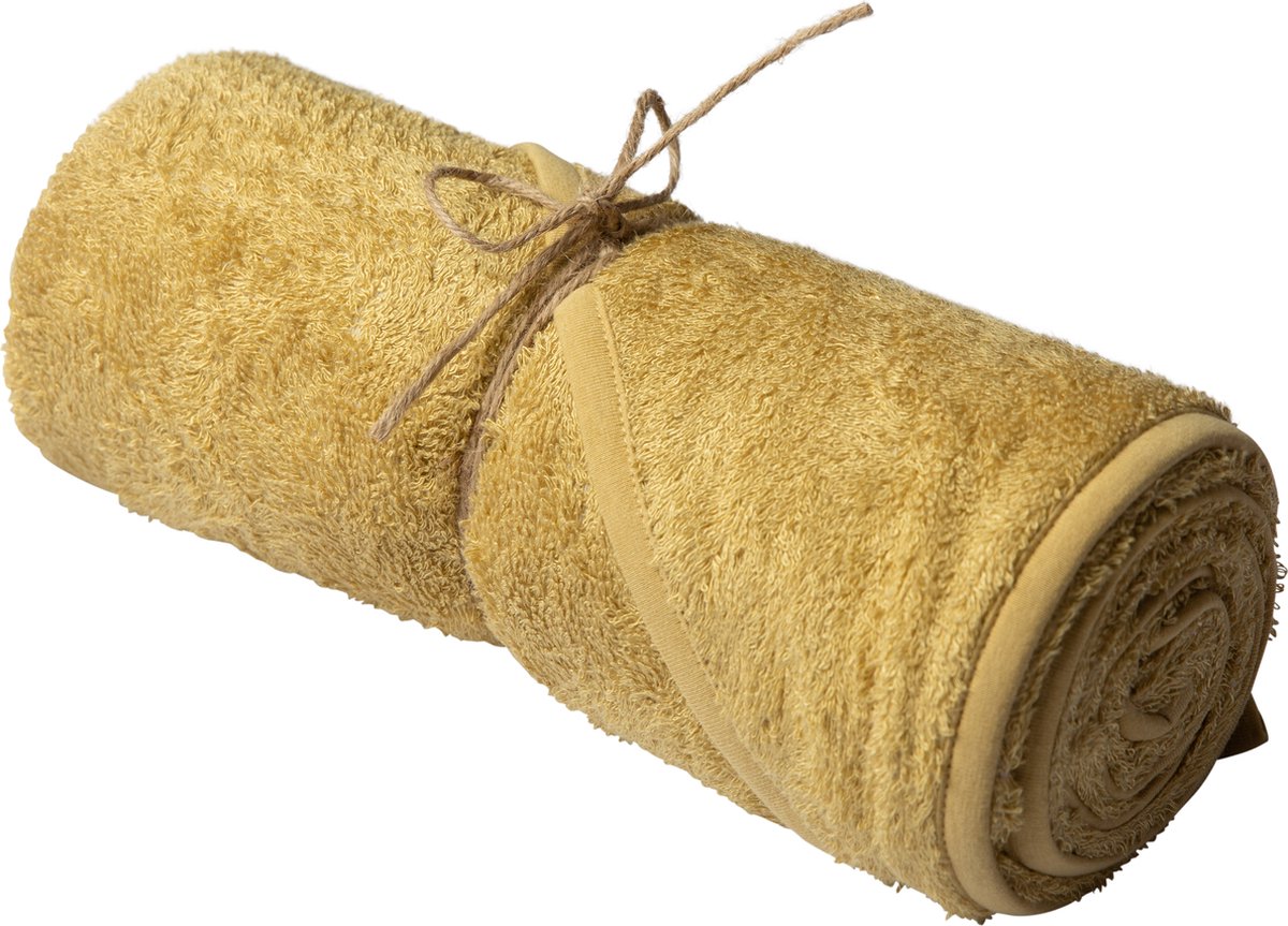 Timboo XL handdoek (100x150 cm) - Honey yellow