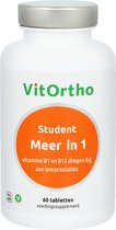 VitOrtho Meer in 1 Student - 60 tabletten - Multivitaminen