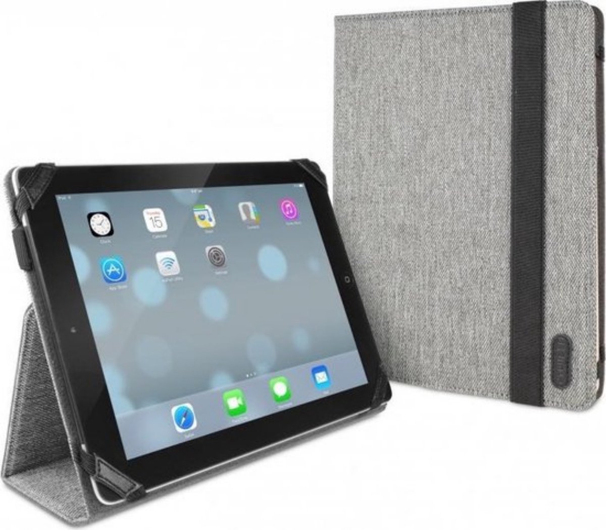 Fooniq Folio Hoes Grijs - Geschikt Voor Apple iPad Air