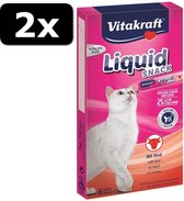 2x VITA CAT LIQUID RUND/INULINE 6ST